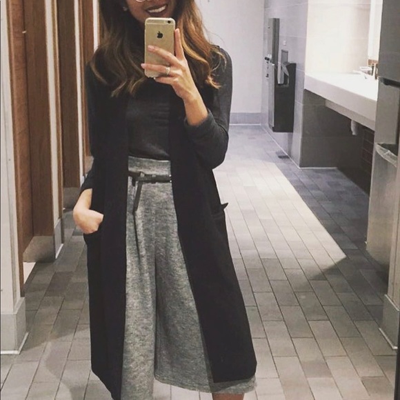 HALOGEN black longline vest - Picture 4 of 4